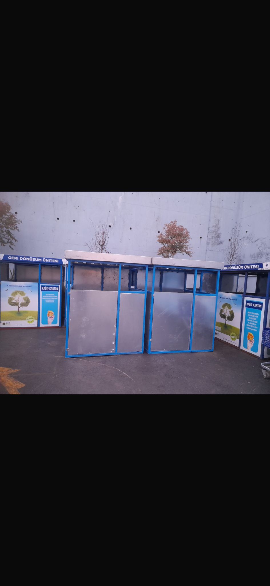 Modüler Geri Dönüşüm ve Atık Toplama Üniteleri